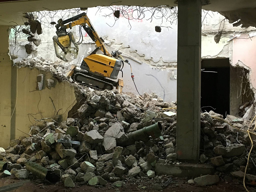 Brokk robot, Nantes