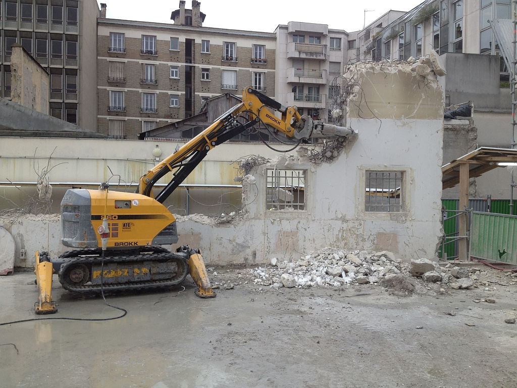 Brokk robot Bretagne